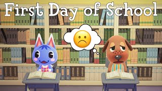 First Day of School - a short film | Animal Crossing New Horizons