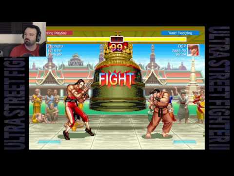 Ultra Street Fighter 2 Pro Controller Online MP pt6 - Switching to Thumbstick for Ryu