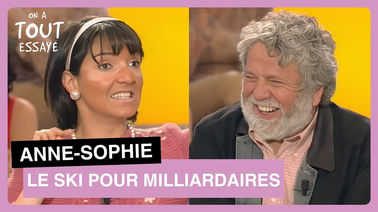Anne-Sophie (Florence Foresti) fait du ski avec les milliardaires - On a tout essayé 21/03/05