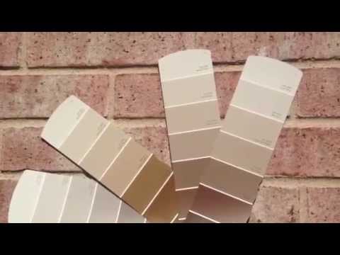 Exterior Paint Sample Colors Pink Brick Youtube