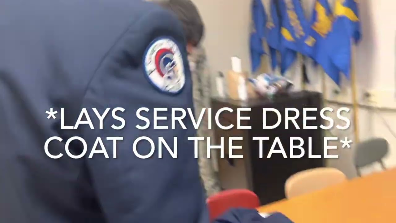 How to Properly Put Your Name Tag and Ribbon Rack on your Service Dress  Uniform