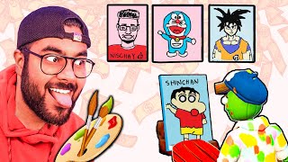 ✏️ DRAW = BILLIONAIRE 🤑 | Painting Simulator | Hitesh KS