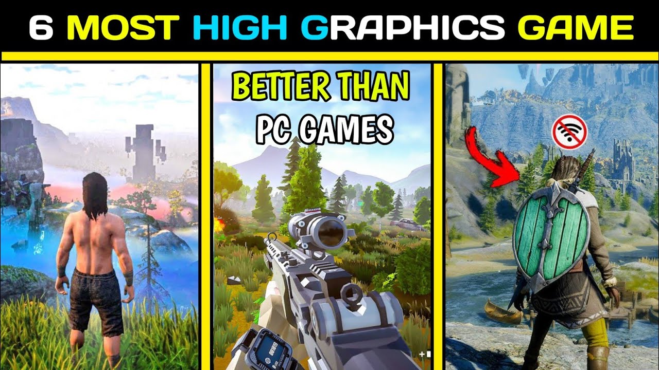 Top 6 Most Realistic Mobile Games In The World Most High Graphic Top 6 Most Realistic Mobile Games In The World Most High Graphic