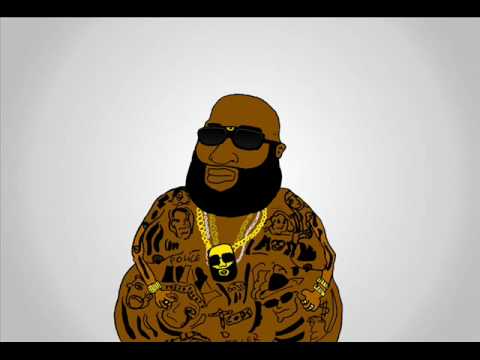 Rick Ross The Boss Cartoon Funny YouTube