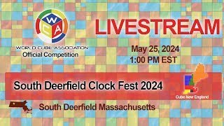 Rubik's Cube Competition - South Deerfield Clock Fest