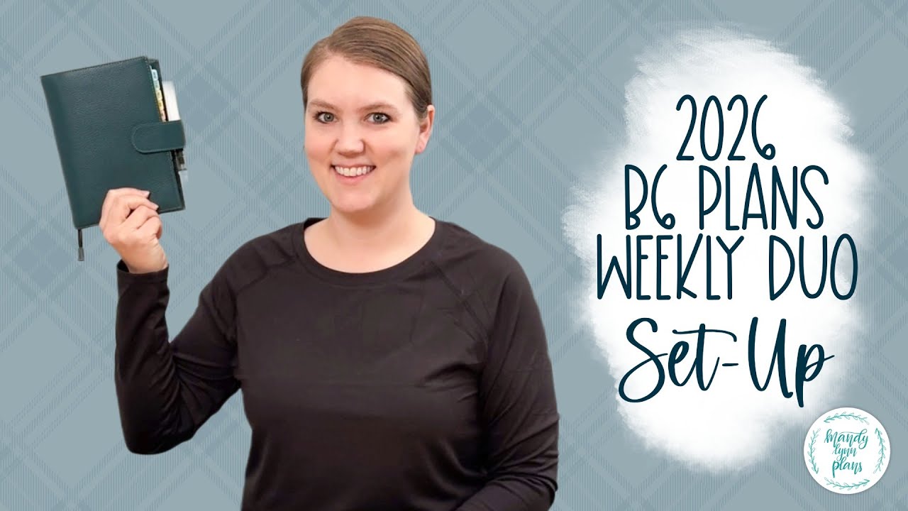 Планы B6 Weekly Duo от Just Scribble || Страницы на год, кварталы, месяцы, праздники и вкладки