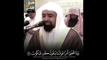 "بَدِيعُ ٱلسَّمَٰوَٰتِ" أسر قلوب المصلين بتلاوة تبكي الحجر الشيخ #ناصر_القطامي