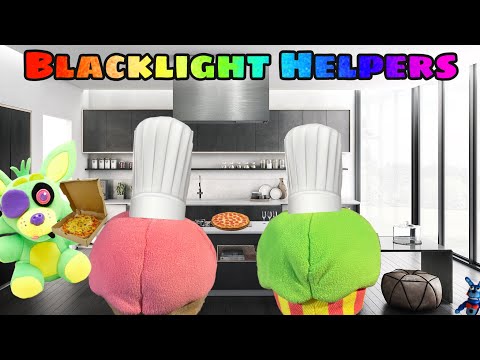 FNaF Plush: Blacklight Helpers