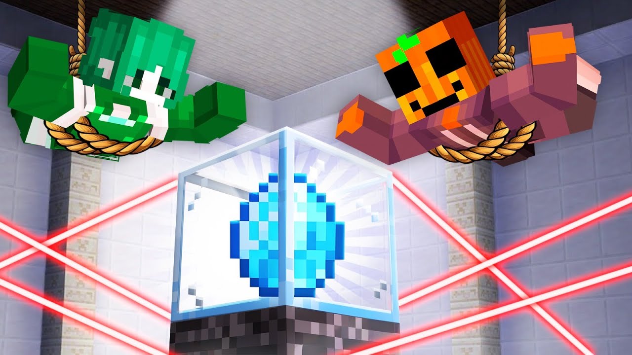 Jugando como LADRONES de BANCOS en Minecraft!