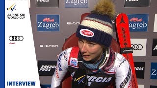 Mikaela Shiffrin | "It's the perfect track to be aggressive" | Zagreb | Ladies' Slalom | FIS Alpine