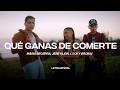 Maria Becerra, Jere Klein, Lucky Brown, XROSS - QUÉ GANAS DE COMERTE (Lyric Video) | CantoYo