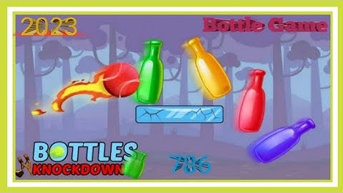 Bottle Shooting Game Gameplay Trailer (iOS & Android) Level 6-10 Walkthrough #bottle #shooting#games