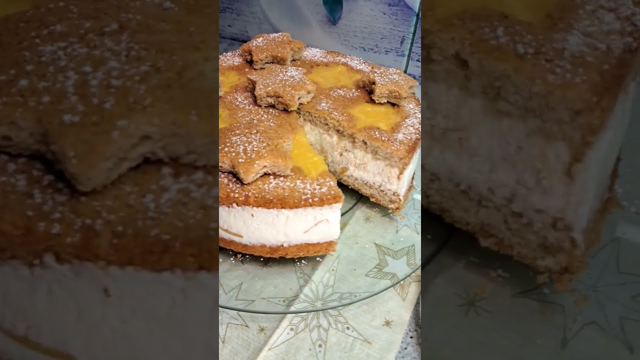 Sternentorte mit Pfirsiche 🍑 einfach und lecker - YouTube