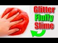 [ASMR] Glitter Fluffy Slime #Shorts