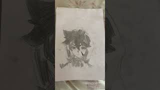Razor Genshin impact drawing #genshinimapct #shorts