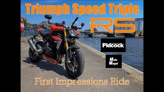 Triumph Speed Triple 1200 RS. First Impressions.