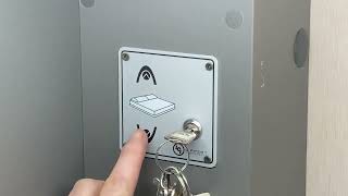 Electric drop down bed