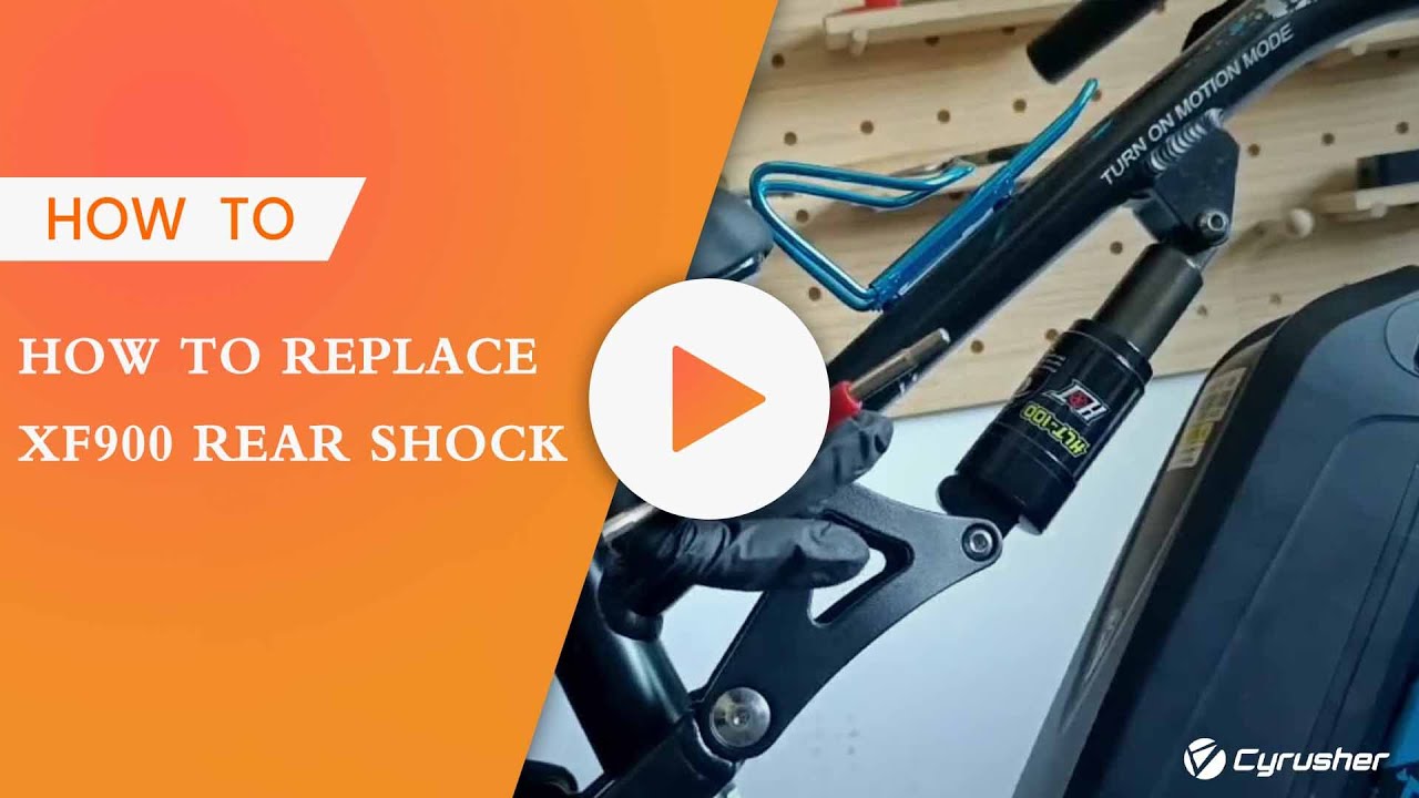 Quick Tips How to Replace Rear Shock on cyrusher XF900 EBike Easy