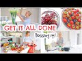 GET IT ALL DONE WITH ME 2020 |  CLEANING, COOKING AND HOME INSPIRATION