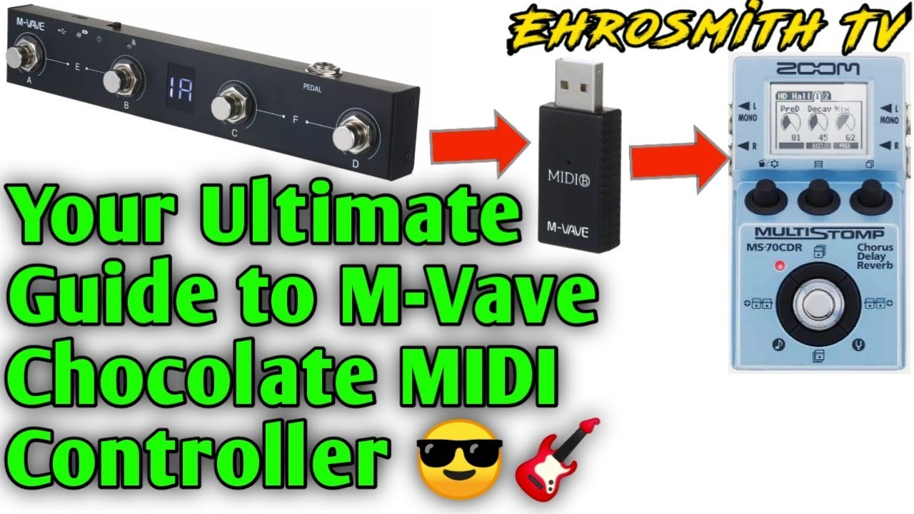 M-VAVE/Cuvave Chocolate Midi Pedal