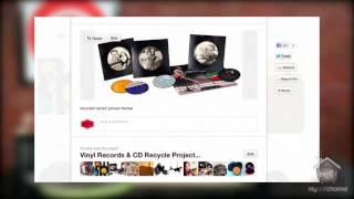 Inspired By Pinterest: Crafting with Vinyl Records