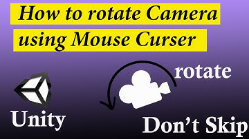 How to Move Camera using Mouse Curser Unity tutorial  || All Subtitle