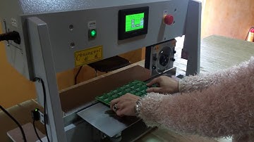 Inline V-cut PCB Depanel,PCB Separator,CWV -1A Website:www.pcb-soldering.com Email:s5@smtfly.com