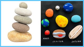 Solar System Rock Painting Craft Planets Rock Painting How To Paint Planets On Rocks For Kids