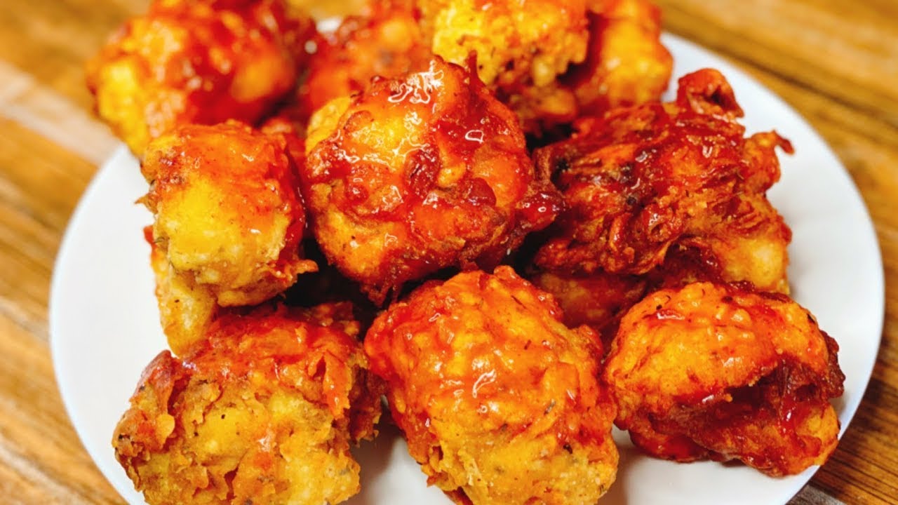 ALITAS DE COLIFLOR KFC | KFC Cauliflower Wings | Una Chef en la Cocina