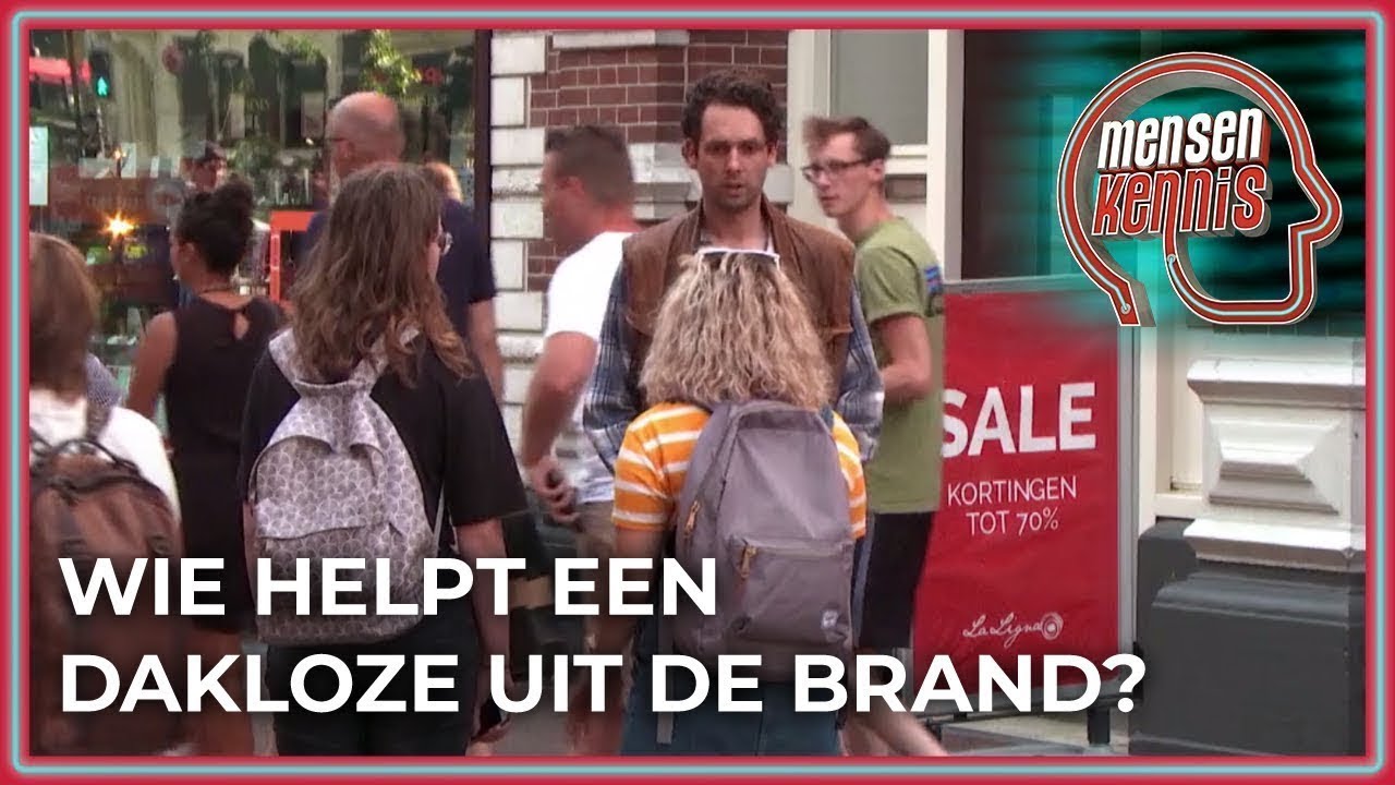 Geef jij geld aan een dakloze? | Mensenkennis