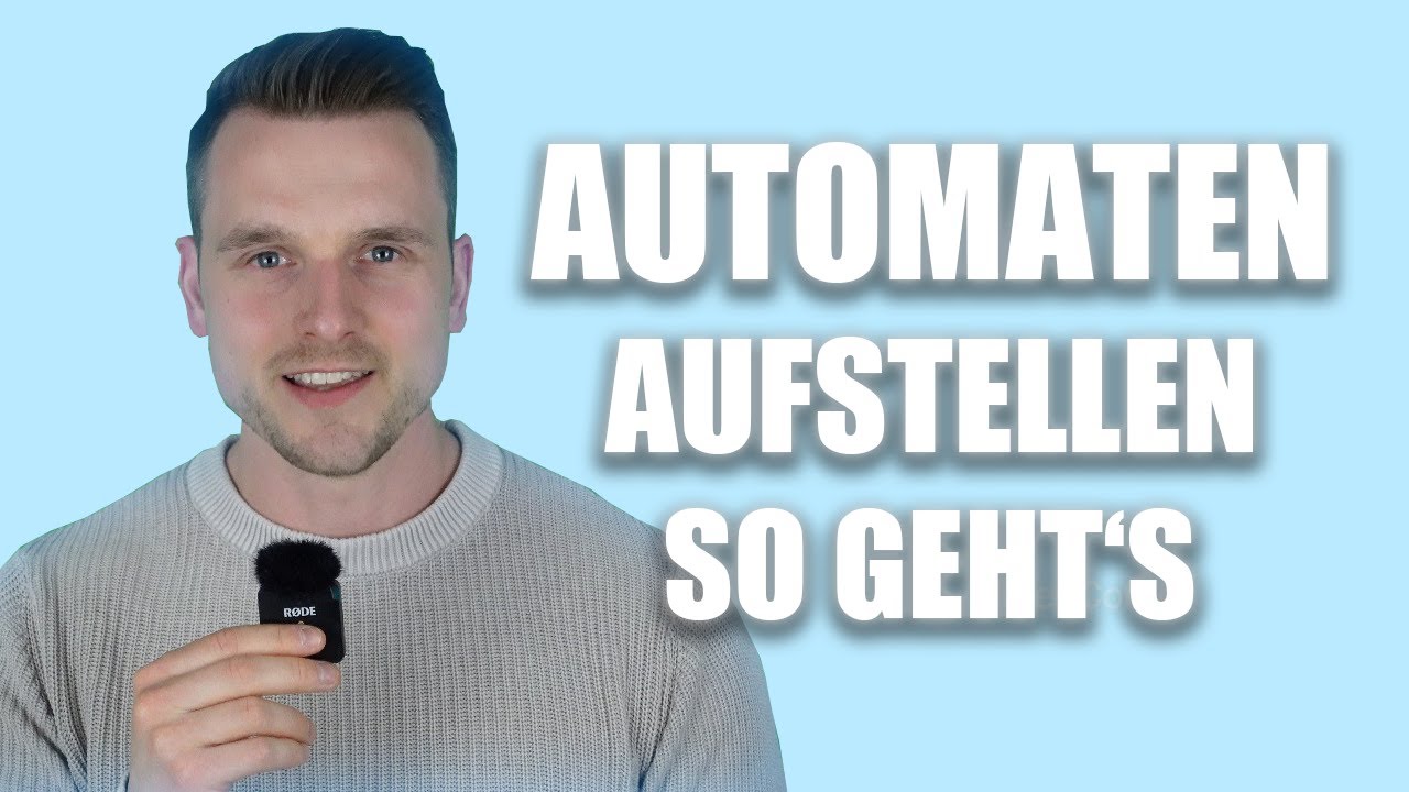 Verpflegungsautomaten erfolgreich aufstellen