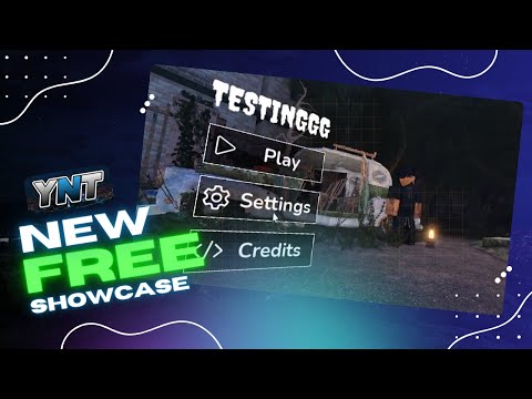 FREE | Advanced Main Menu Gui / 3D - Roblox Studio