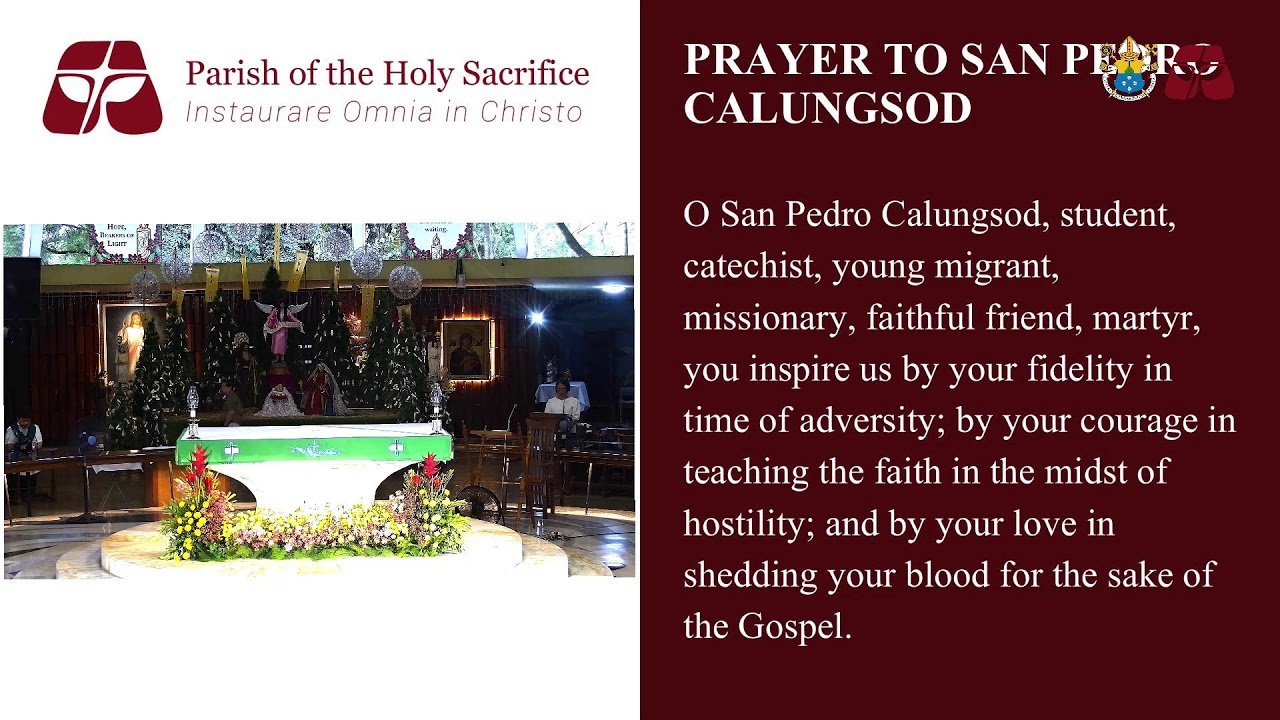 13 JANUARY 2026 | MORNING MASS