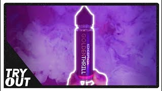 Vampire Vape "Koncept XIX Golden Thrill" E-Juice (Taste Test / Review) | Tryout
