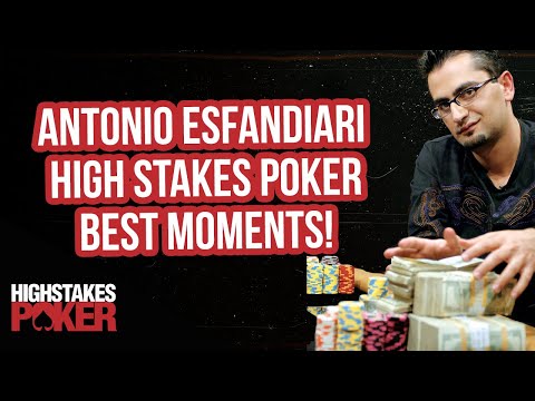 Video: Antonio Esfandiari voitti 26 miljoonaa dollaria yhden viikon aikana