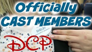 TRADITIONS (becoming a DISNEY cast member) & 1st day in parks -DCP Spring