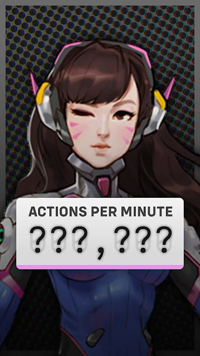How High is D.Va’s APM?