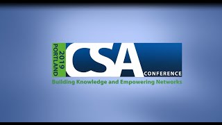 2019 CSA Conference