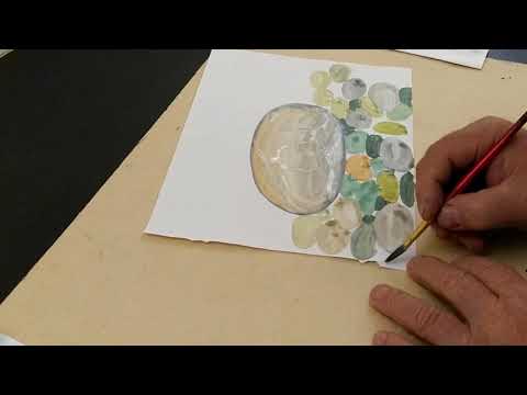 "Точечный рисунок. Часть 1". Дистанционный художественный мастер-класс В.Н. Бененко