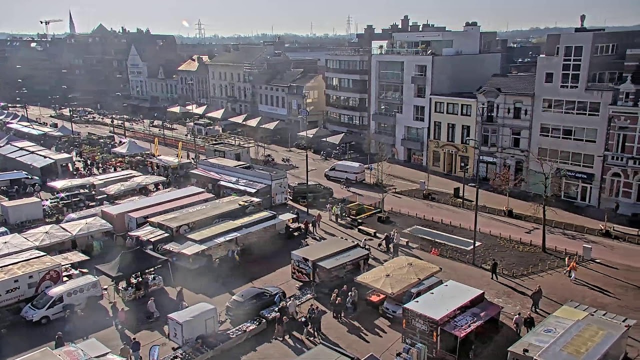 Live webcam stadhuis Sint-Niklaas
