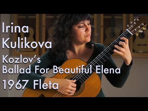 1967 Ignacio Fleta - Irina Kulikova plays Ballad for Beautiful Elena