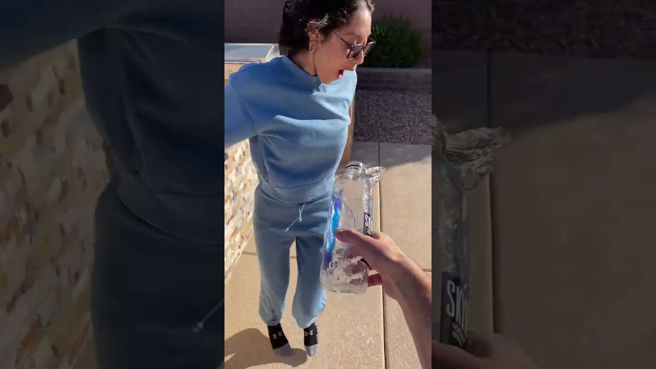 Water in Pants Prank on Girlfriend 