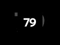 Saturday, June 6th 2026. Today's number is 79 #todaysnumber #numerology