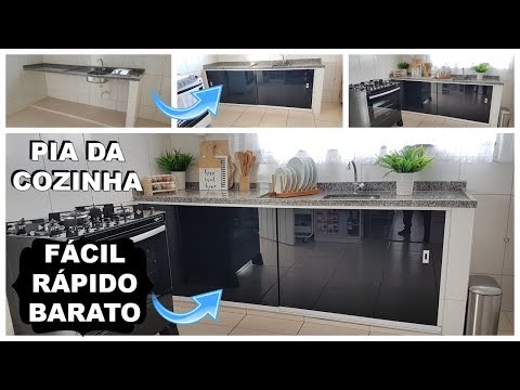 ARMÁRIO PARA PIA DA COZINHA, RÁPIDO, FÁCIL E BARATO| Viviane Magalhães