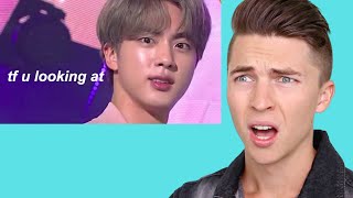 VOCAL COACH Justin reacts to BTS Try Not to Laugh Challenge