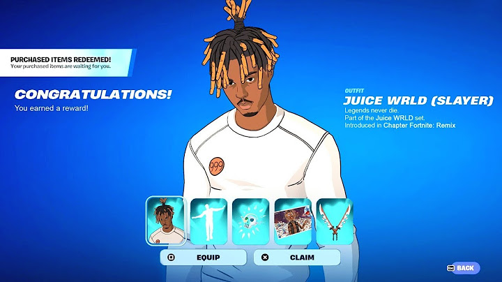 JUICE WRLD *FREE* Skin is OUT NOW!