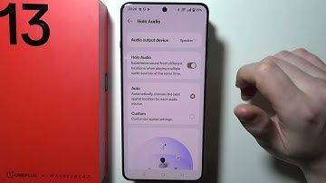 OnePlus 13: How to Use Spatial Audio
