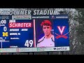 John schroter 49 highlights uva vs umich feb 24