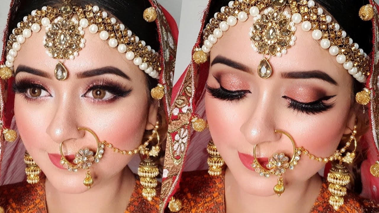Kashee's Bridal Makeup Base and Eye makeup Tutorial, Inspired Makeup