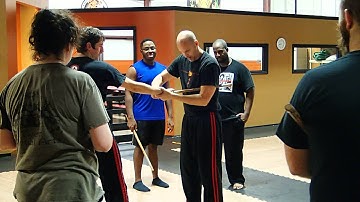 Jeet Kune Do Institute - Stick disarm drill